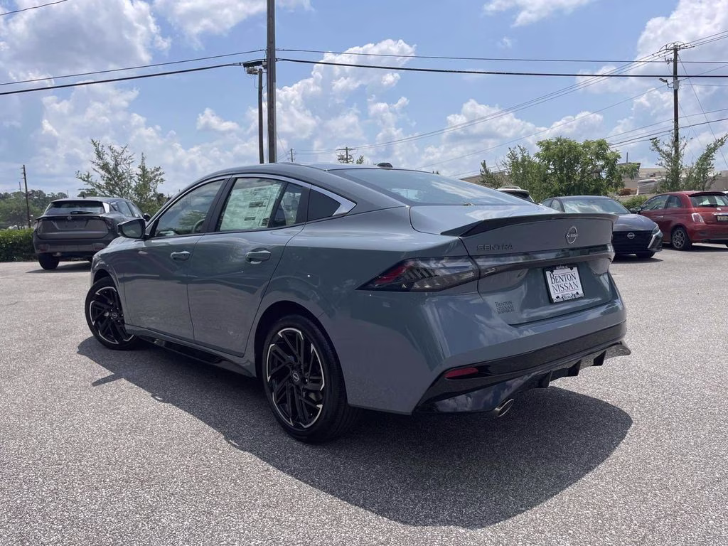 2026 Atlantic Gray Metallic Nissan Sentra SR FWD Sedan