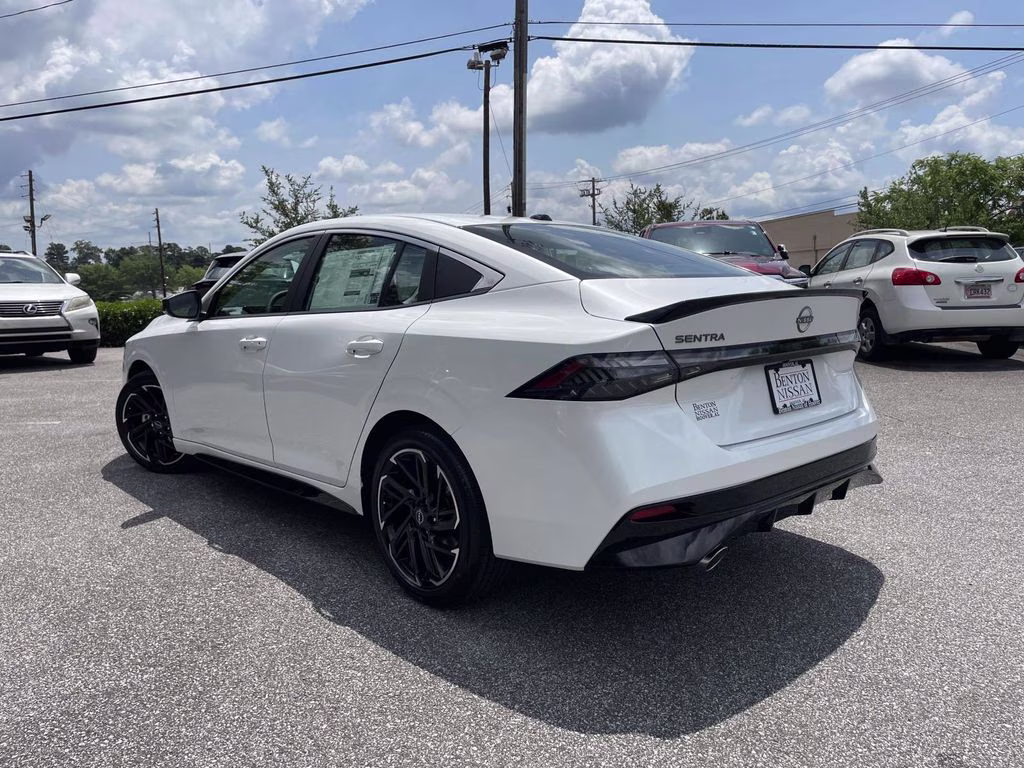 2026 Aspen White Tricoat Nissan Sentra SR FWD Sedan