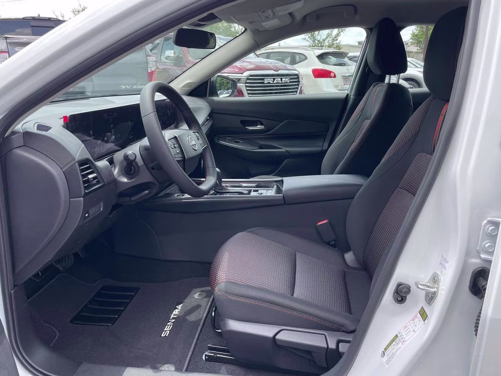 2026 Aspen White Tricoat Nissan Sentra SR FWD Sedan