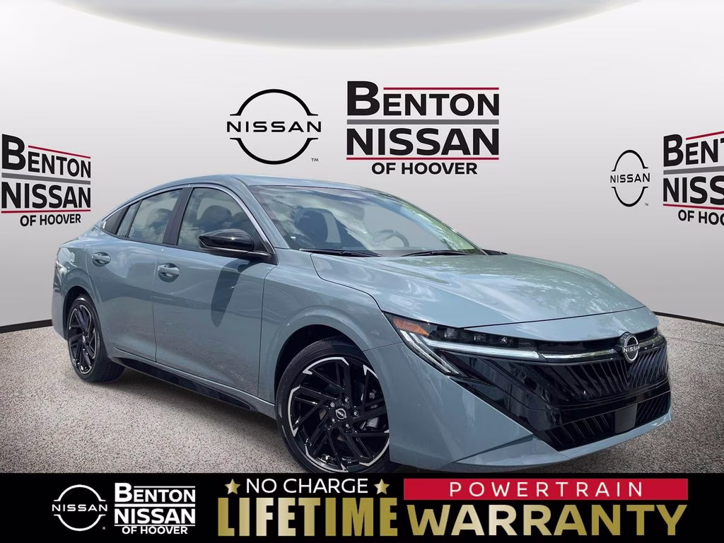 2026 Atlantic Gray Metallic Nissan Sentra SR FWD Sedan