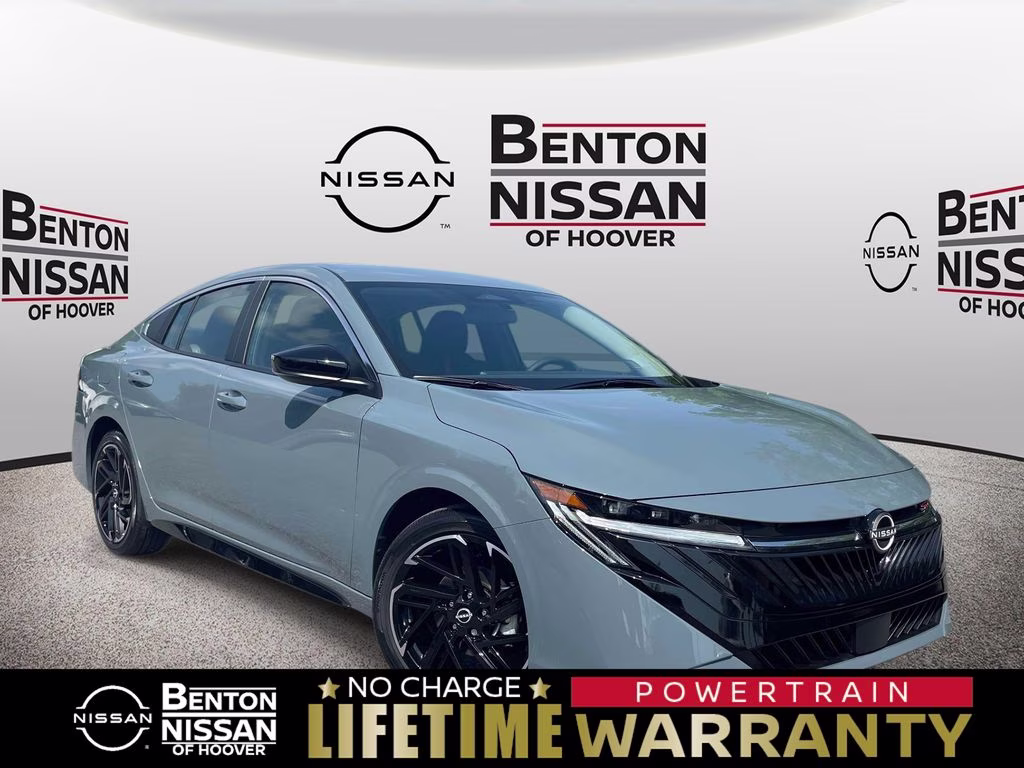 2026 Atlantic Gray Metallic Nissan Sentra SR FWD Sedan