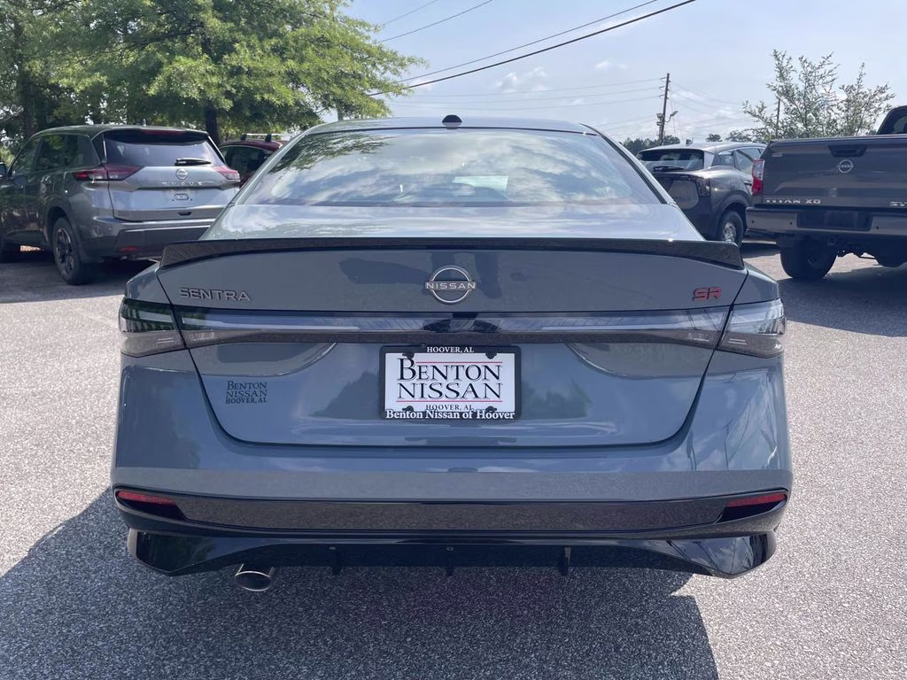2026 Atlantic Gray Metallic Nissan Sentra SR FWD Sedan