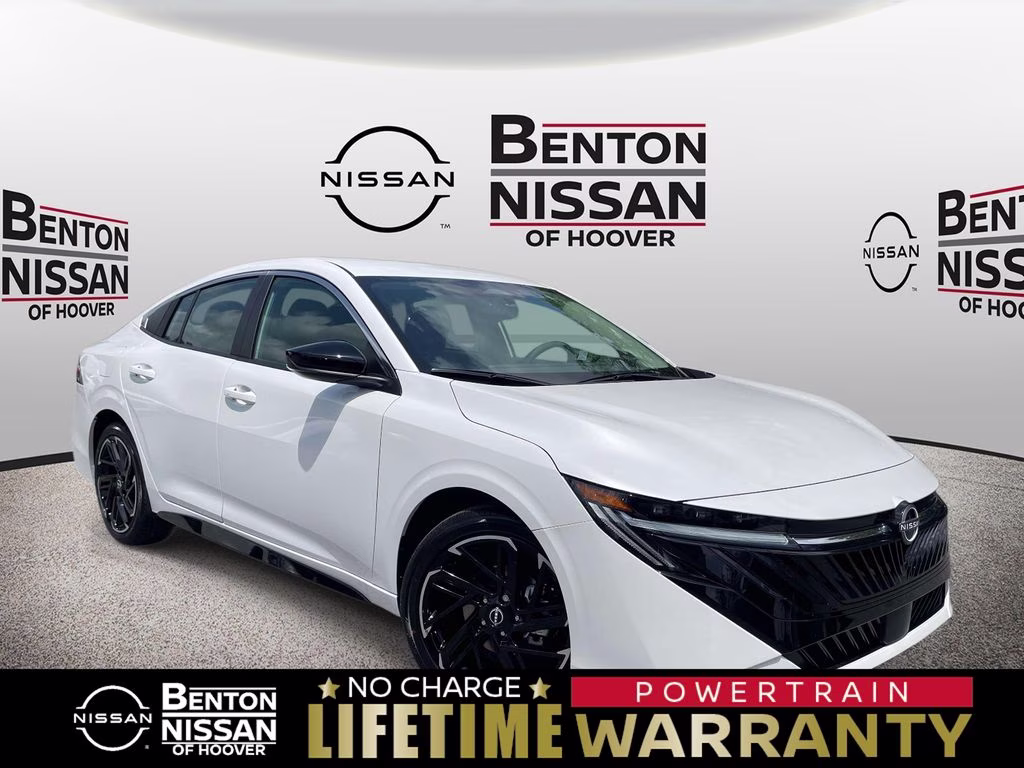 2026 Aspen White Tricoat Nissan Sentra SR FWD Sedan