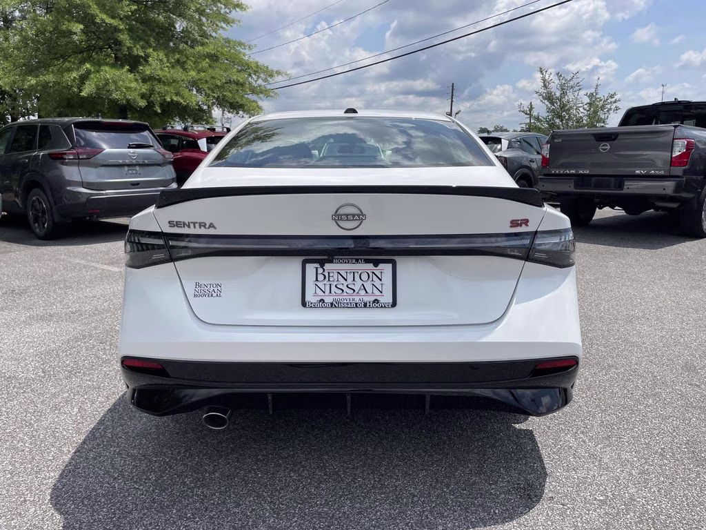 2026 Aspen White Tricoat Nissan Sentra SR FWD Sedan