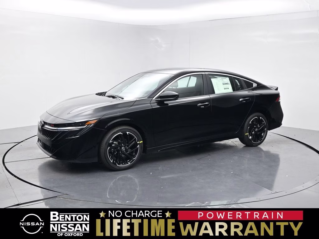 2026 Super Black Nissan Sentra SR FWD Sedan