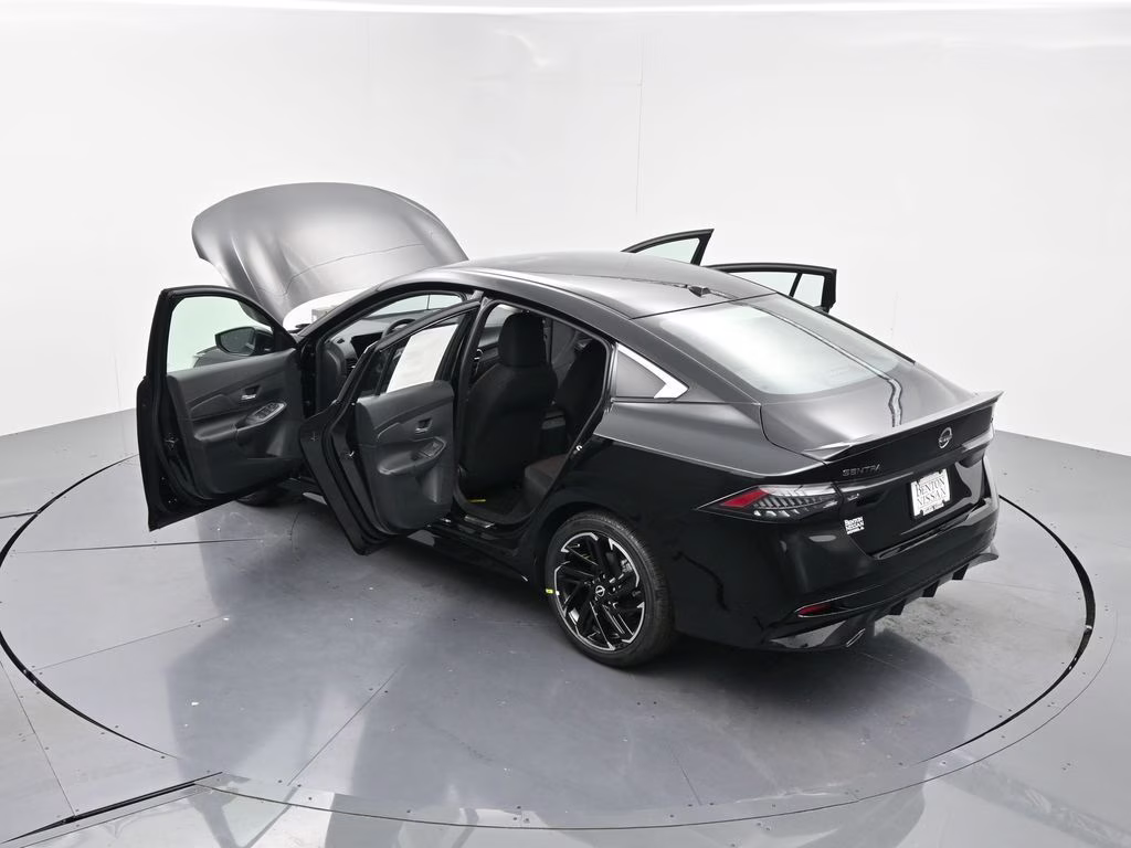 2026 Super Black Nissan Sentra SR FWD Sedan