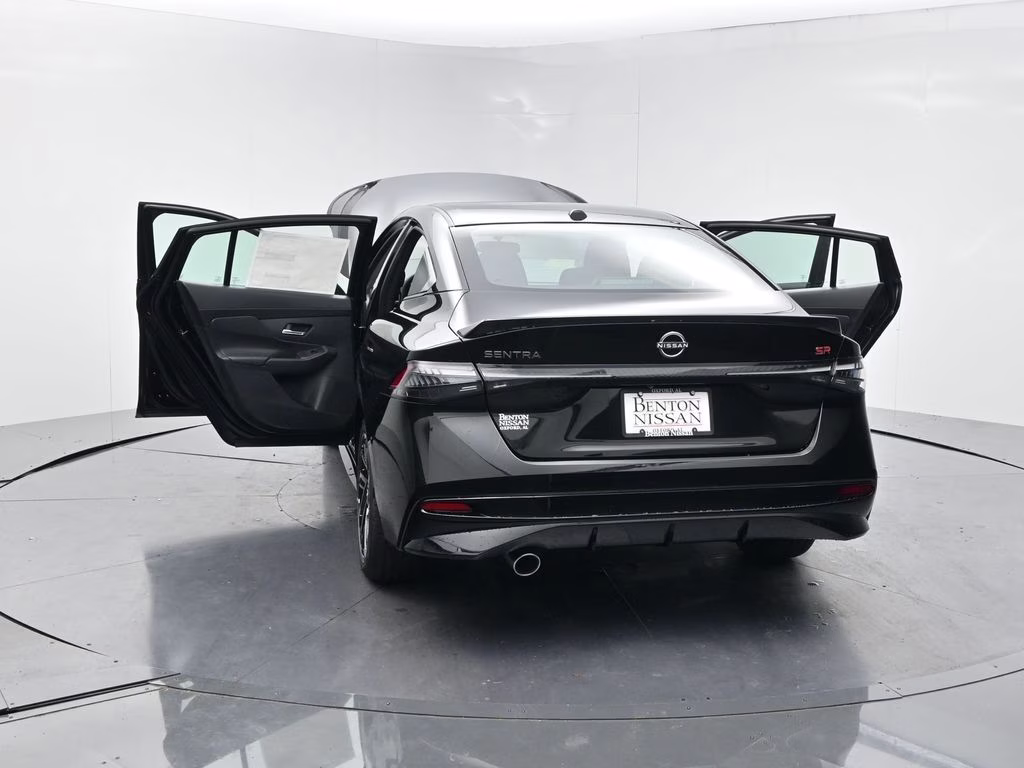2026 Super Black Nissan Sentra SR FWD Sedan