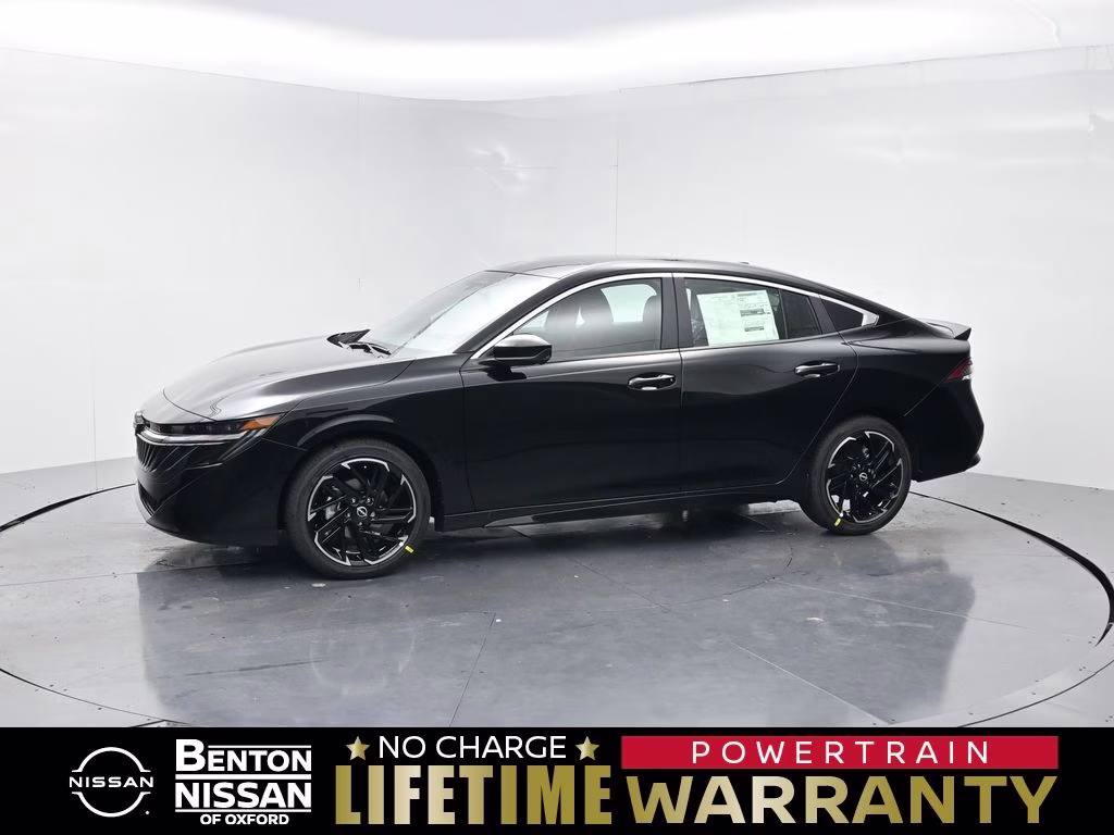 2026 Super Black Nissan Sentra SR FWD Sedan