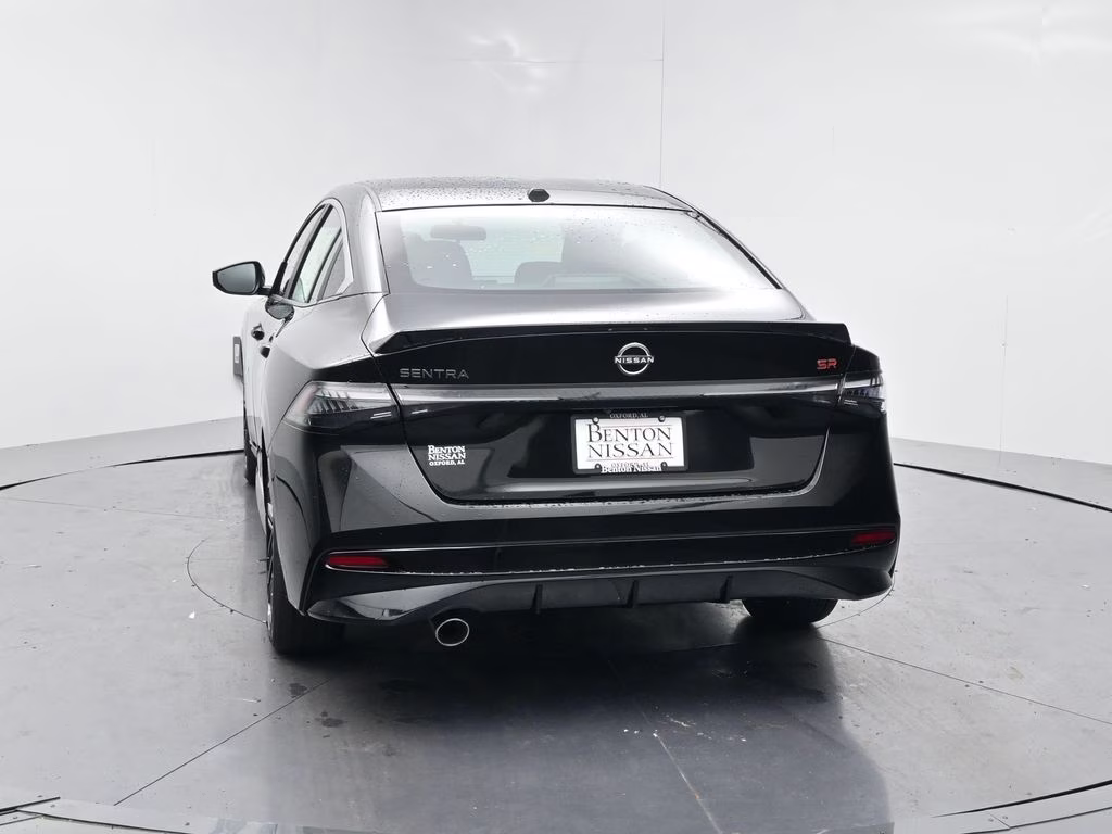 2026 Super Black Nissan Sentra SR FWD Sedan