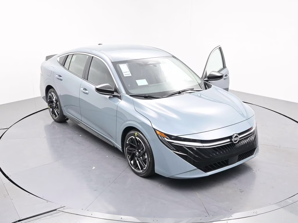 2026 Atlantic Gray Metallic Nissan Sentra SR FWD Sedan