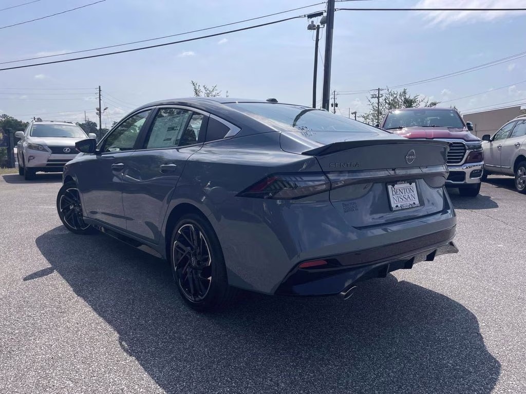 2026 Atlantic Gray Metallic Nissan Sentra SR FWD Sedan