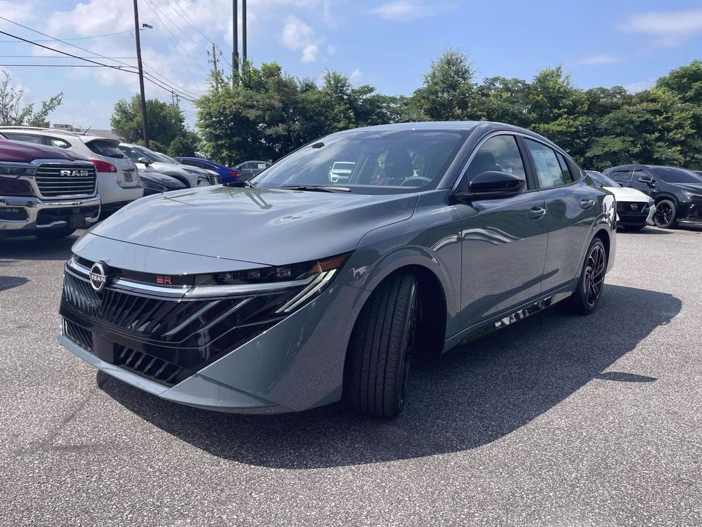 2026 Atlantic Gray Metallic Nissan Sentra SR FWD Sedan