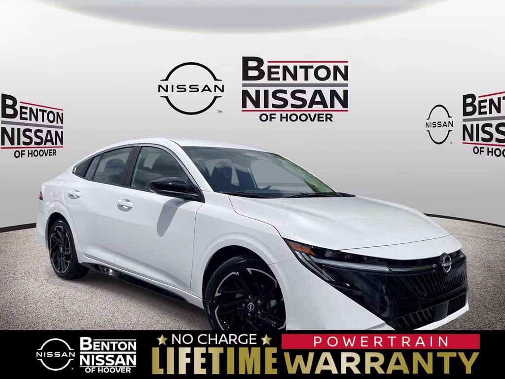 2026 Aspen White Tricoat Nissan Sentra SR FWD Sedan