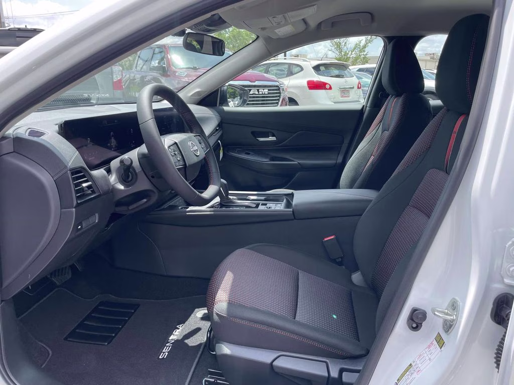 2026 Aspen White Tricoat Nissan Sentra SR FWD Sedan