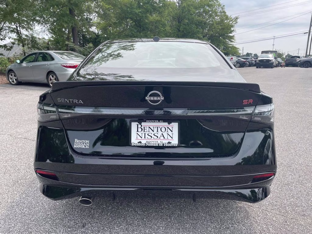 2026 Super Black Nissan Sentra SR FWD Sedan