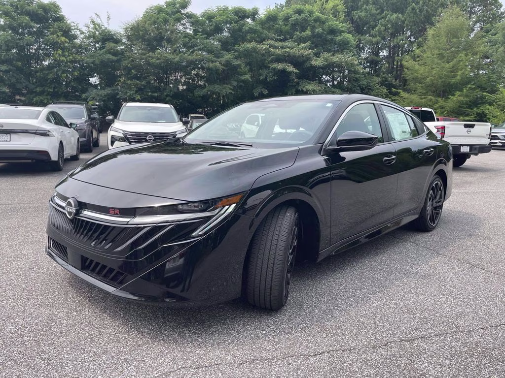2026 Super Black Nissan Sentra SR FWD Sedan