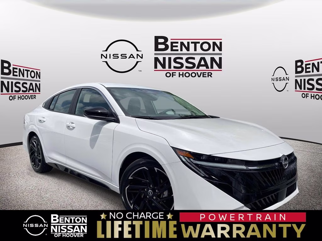 2026 Aspen White Tricoat Nissan Sentra SR FWD Sedan