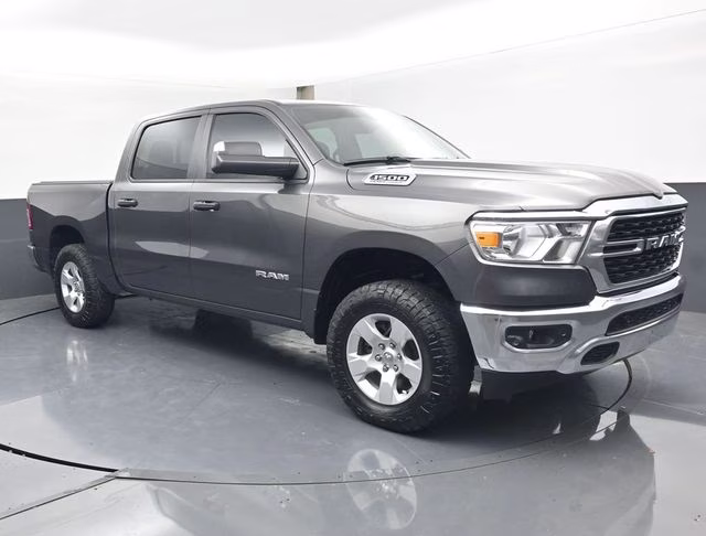 2024 Granite Crystal Metallic Clearcoat Ram 1500 Big Horn/Lone Star 4X4 Truck