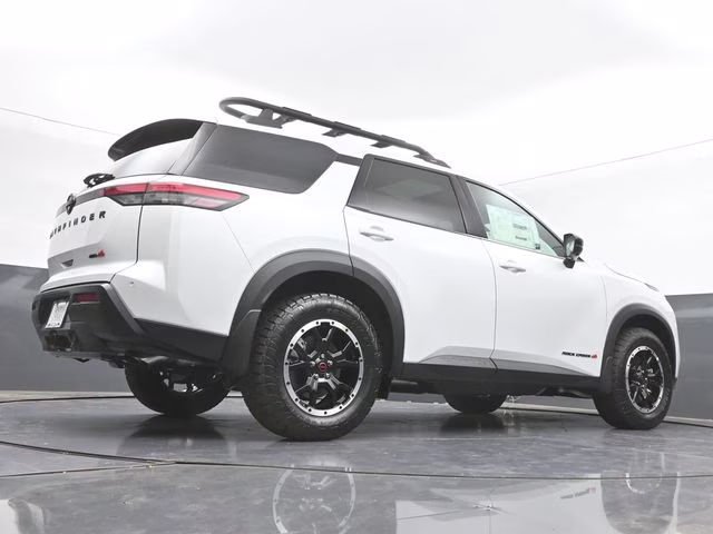 2026 Everest White Pearl Tricoat Nissan Pathfinder Rock Creek 4X4 SUV