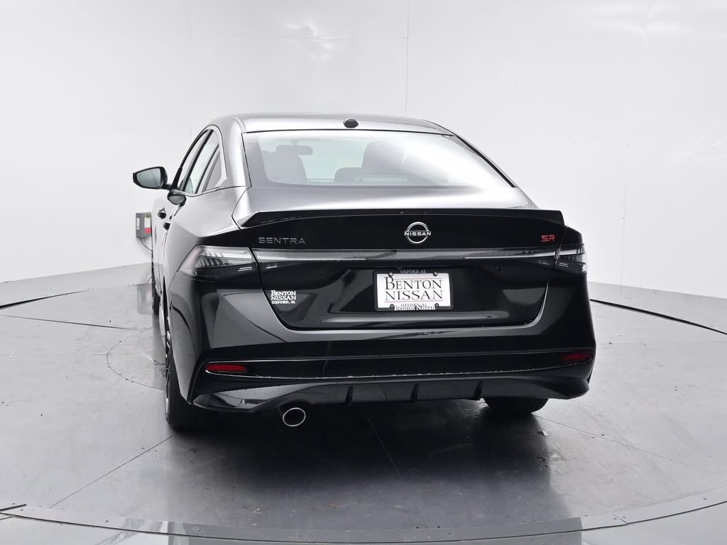 2026 Super Black Nissan Sentra SR FWD Sedan