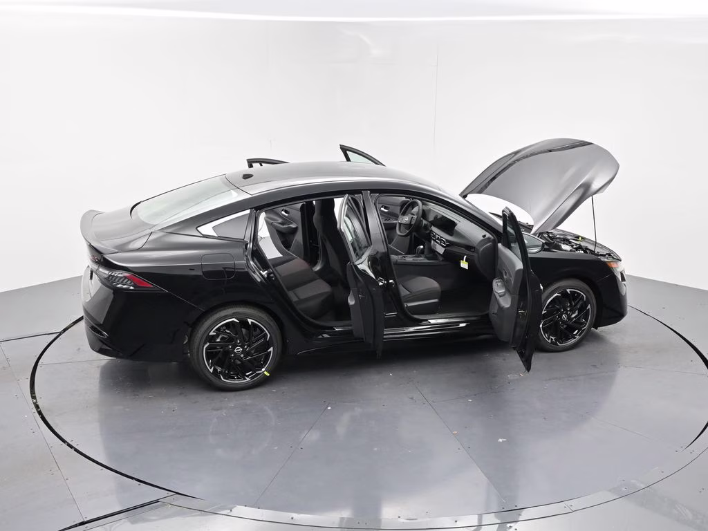 2026 Super Black Nissan Sentra SR FWD Sedan