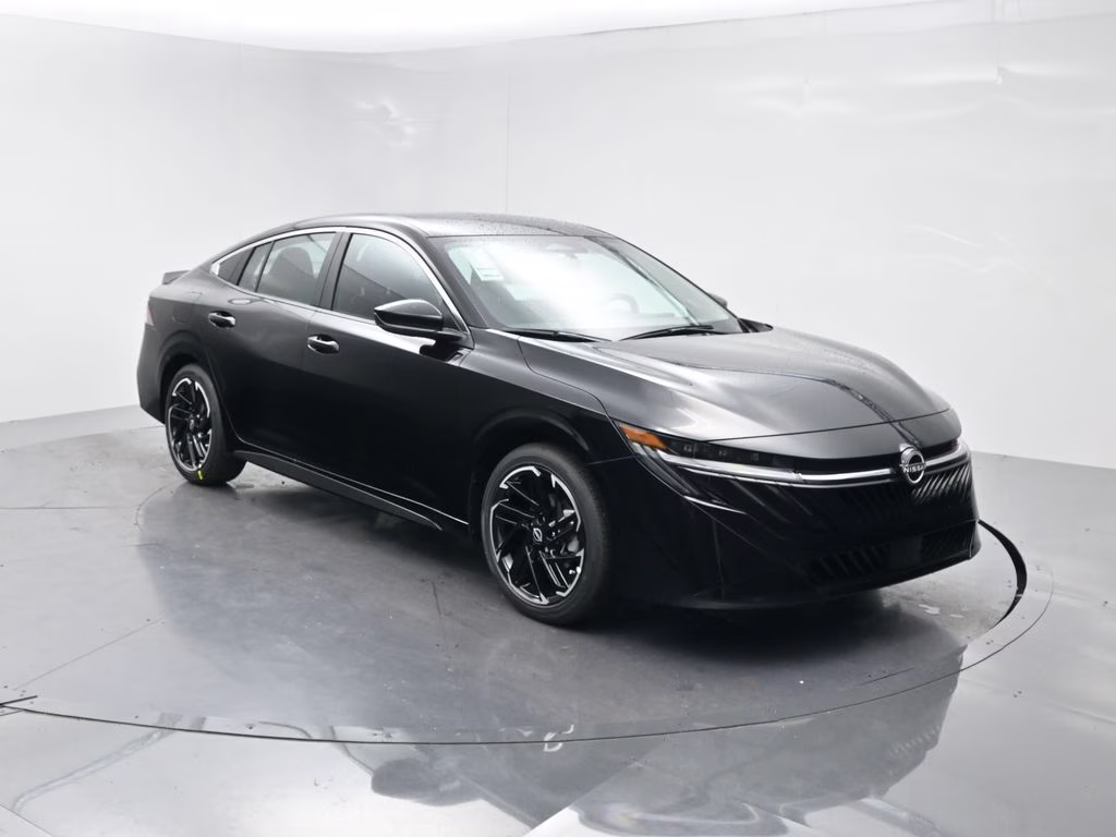 2026 Super Black Nissan Sentra SR FWD Sedan