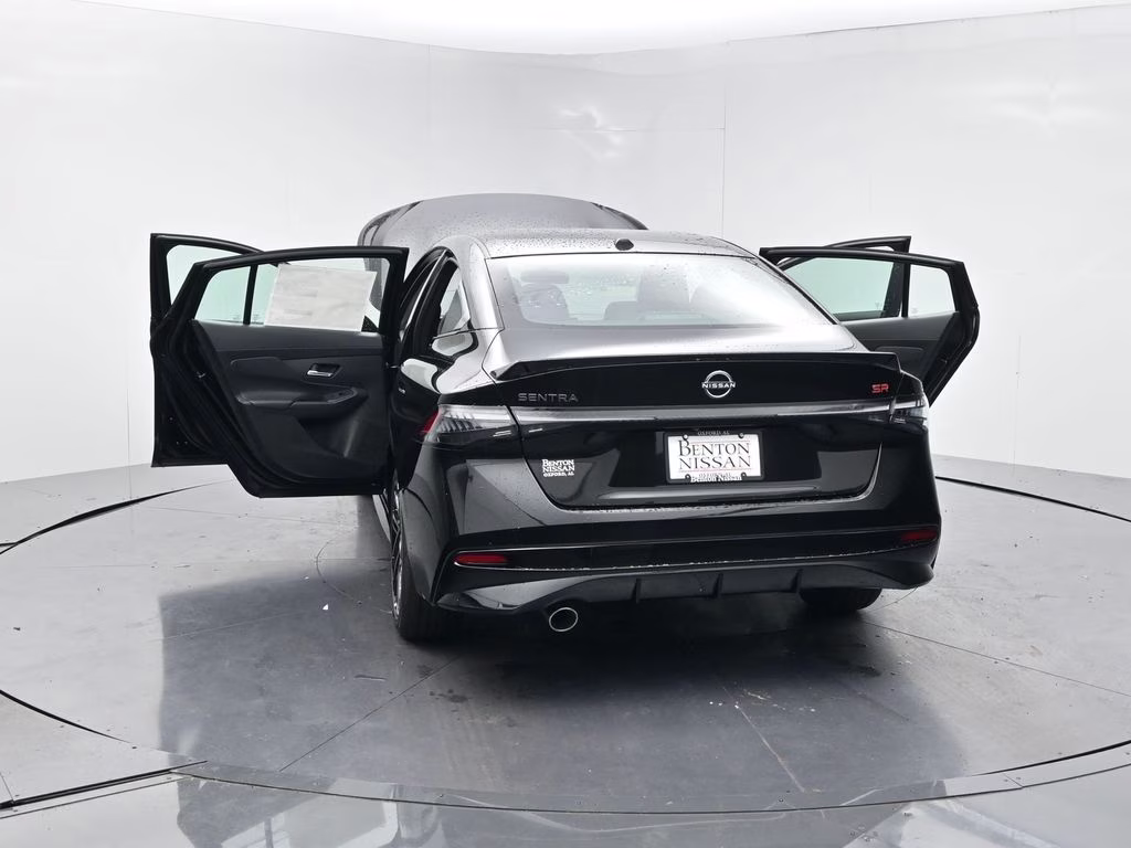 2026 Super Black Nissan Sentra SR FWD Sedan