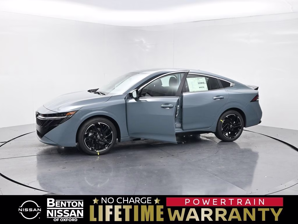 2026 Atlantic Gray Metallic Nissan Sentra SR FWD Sedan