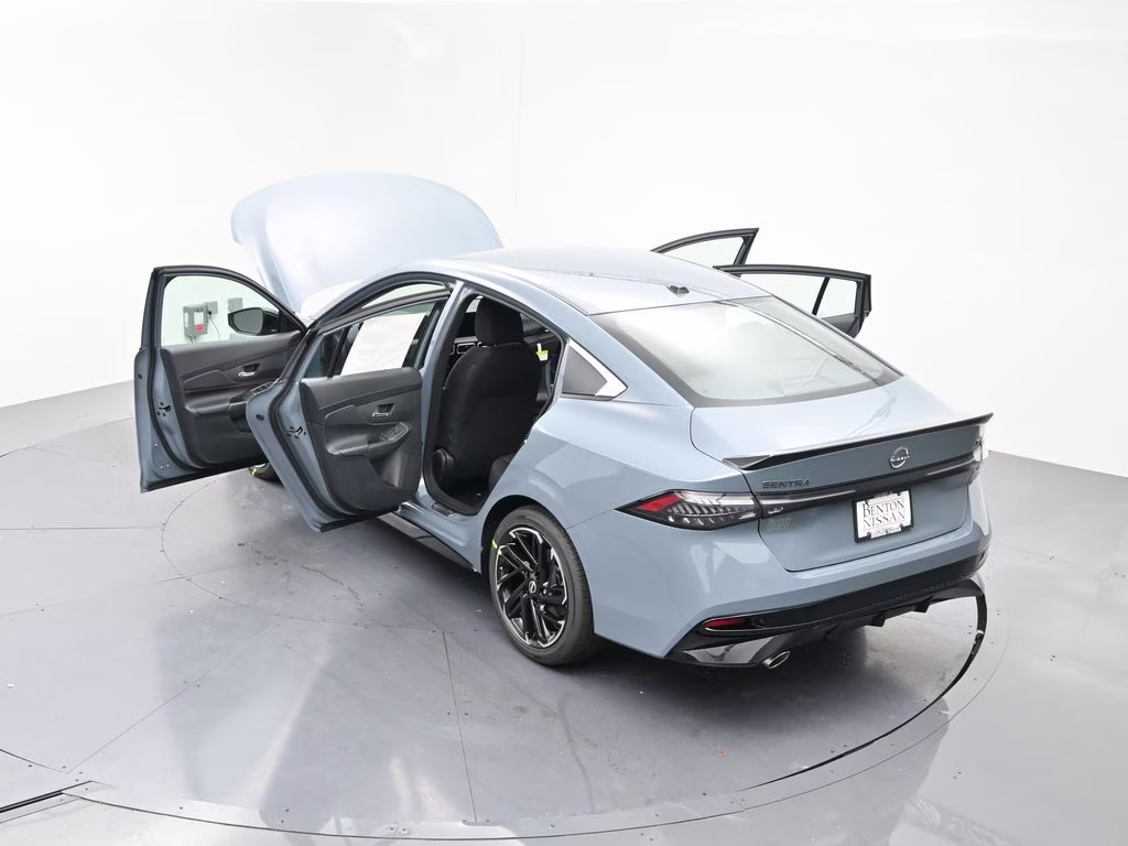 2026 Atlantic Gray Metallic Nissan Sentra SR FWD Sedan