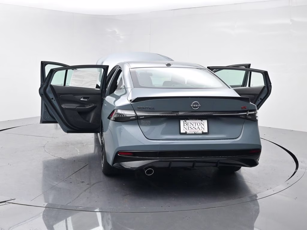 2026 Atlantic Gray Metallic Nissan Sentra SR FWD Sedan