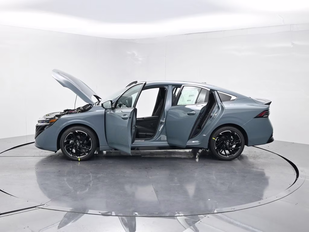 2026 Atlantic Gray Metallic Nissan Sentra SR FWD Sedan