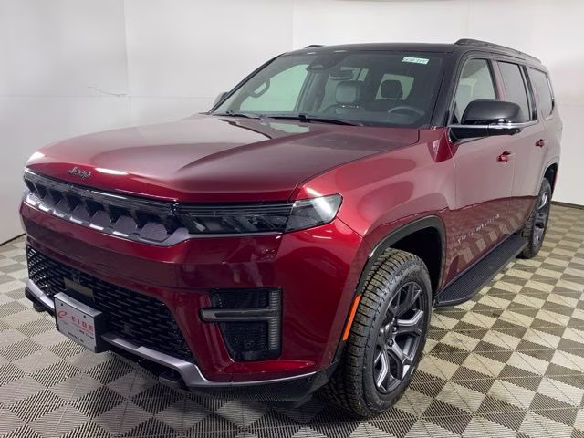 2026 Velvet Red Pearlcoat Jeep Grand Wagoneer Upland 4X4 SUV