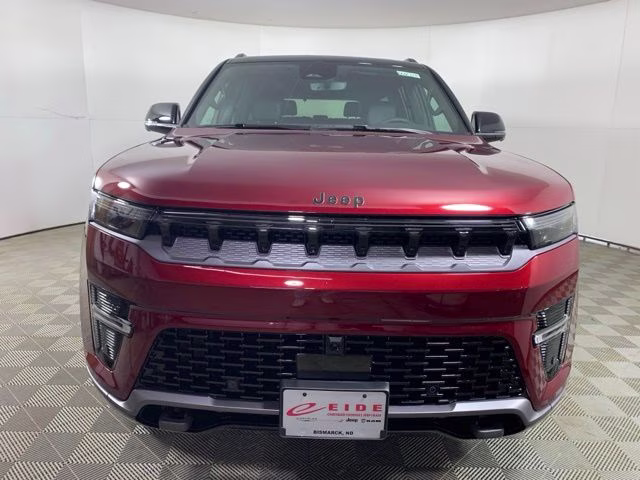 2026 Velvet Red Pearlcoat Jeep Grand Wagoneer Upland 4X4 SUV