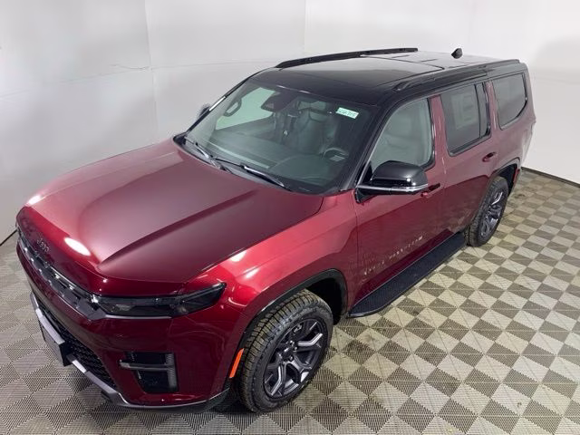 2026 Velvet Red Pearlcoat Jeep Grand Wagoneer Upland 4X4 SUV