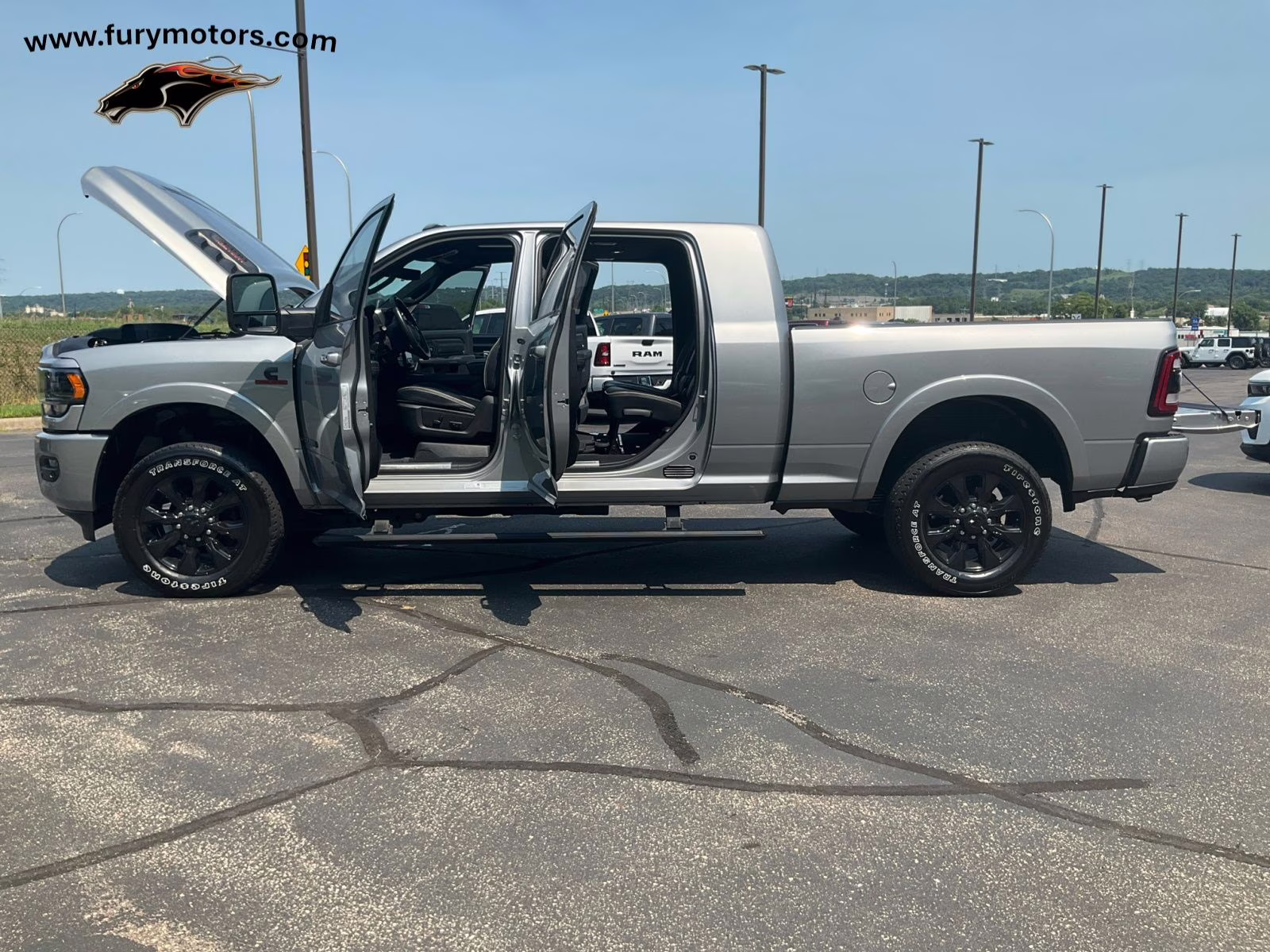2024 Billet Silver Metallic Clearcoat Ram 3500 Limited 4X4 Truck