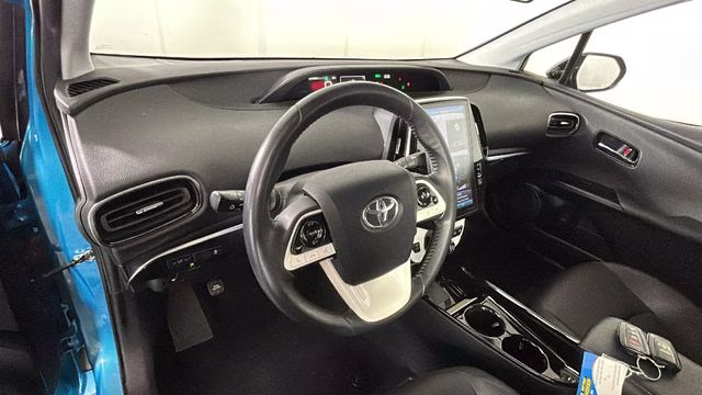 2019 Blue Toyota Prius Prime Premium FWD Hatchback