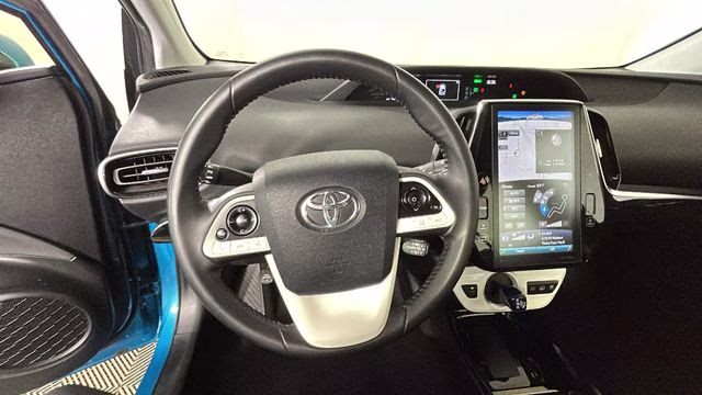 2019 Blue Toyota Prius Prime Premium FWD Hatchback