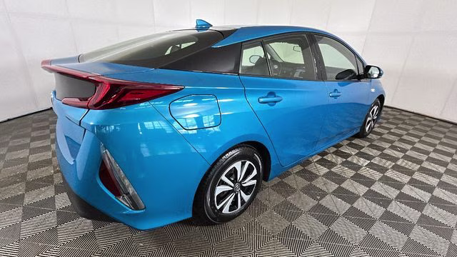 2019 Blue Toyota Prius Prime Premium FWD Hatchback