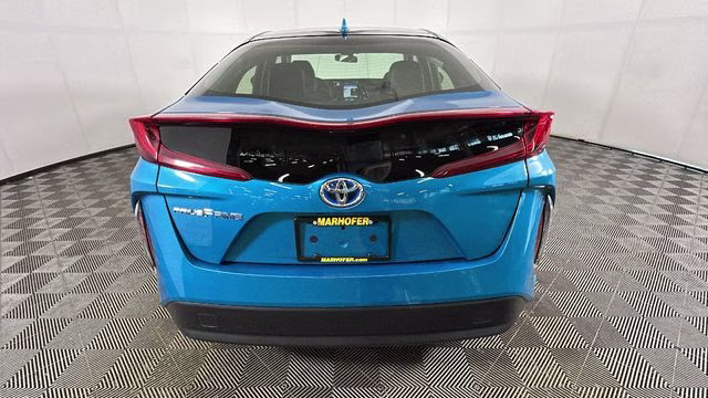 2019 Blue Toyota Prius Prime Premium FWD Hatchback