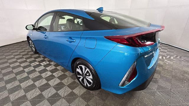 2019 Blue Toyota Prius Prime Premium FWD Hatchback