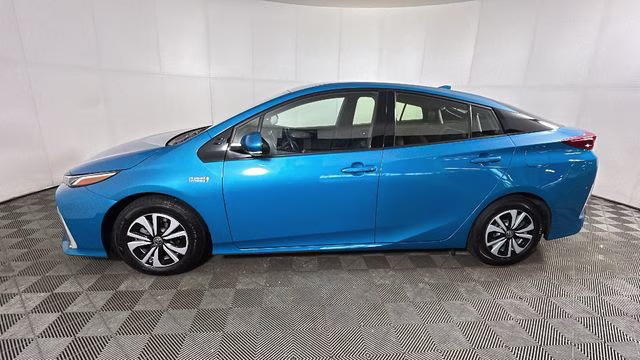 2019 Blue Toyota Prius Prime Premium FWD Hatchback
