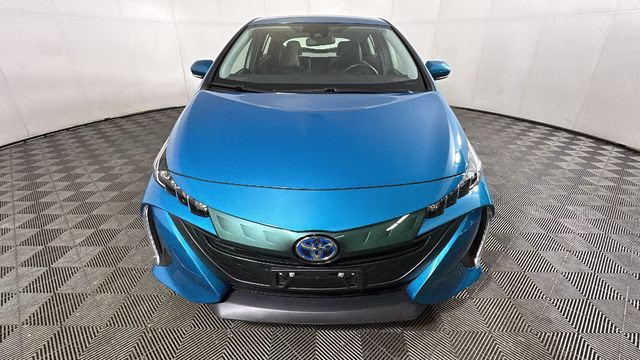 2019 Blue Toyota Prius Prime Premium FWD Hatchback