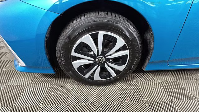 2019 Blue Toyota Prius Prime Premium FWD Hatchback