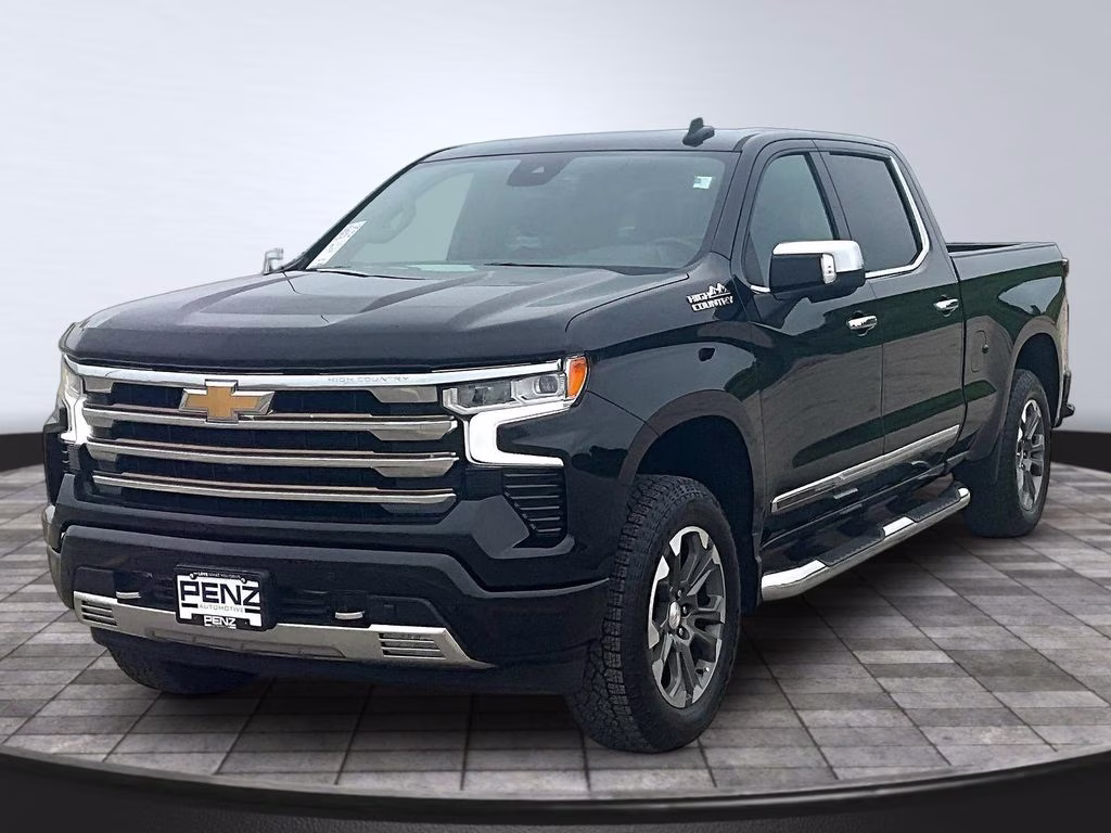 2022 Black Chevrolet Silverado 1500 High Country 4X4 Truck