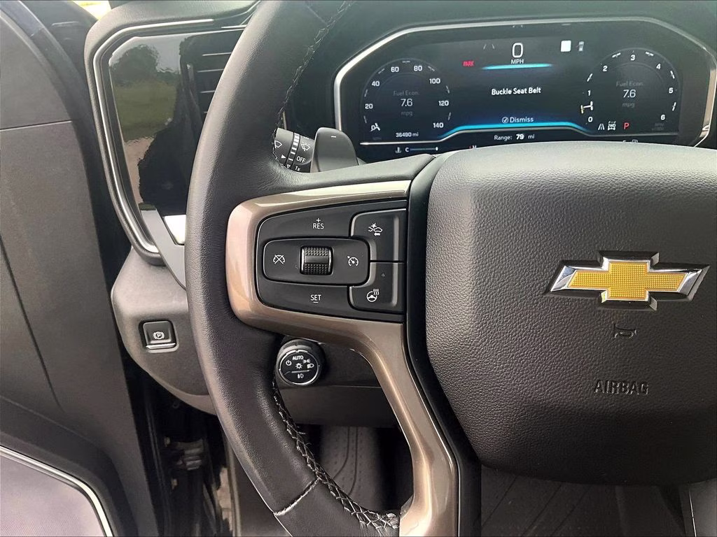 2022 Black Chevrolet Silverado 1500 High Country 4X4 Truck