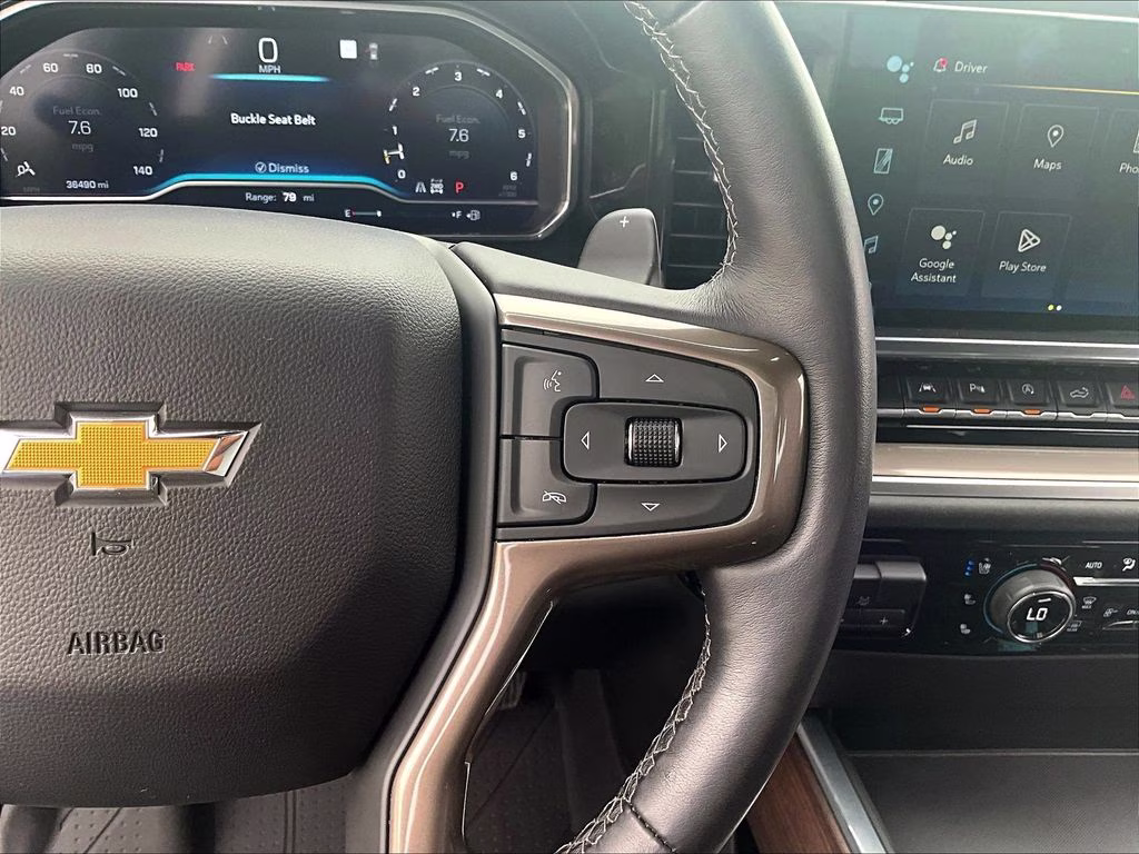 2022 Black Chevrolet Silverado 1500 High Country 4X4 Truck