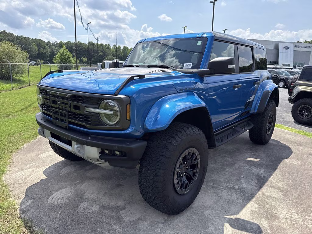 2025 Velocity Blue Metallic Ford Bronco Raptor 4X4 SUV