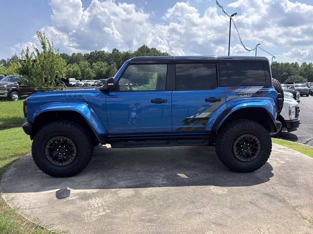 2025 Velocity Blue Metallic Ford Bronco Raptor 4X4 SUV