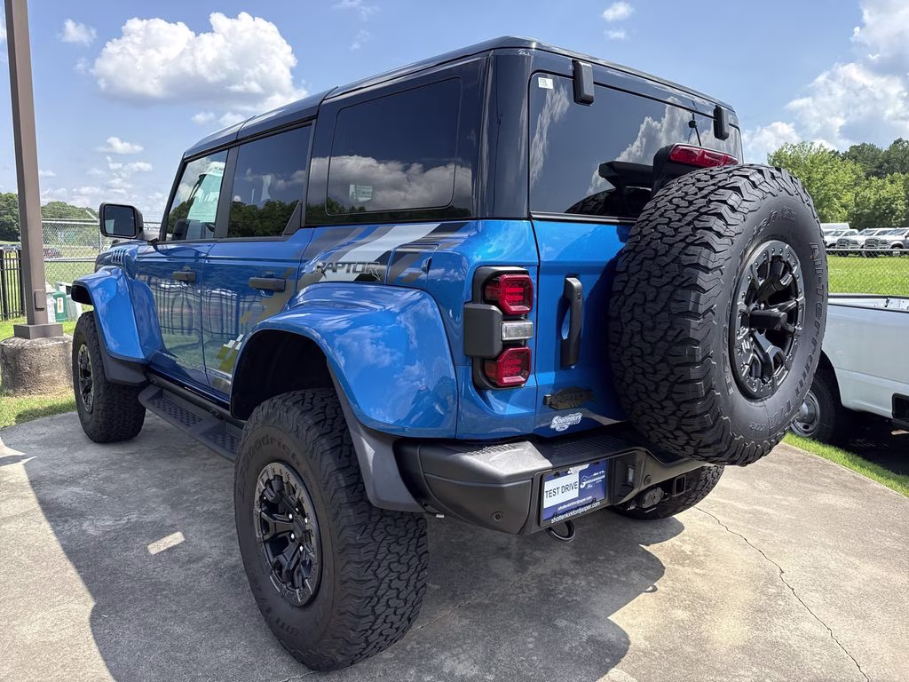 2025 Velocity Blue Metallic Ford Bronco Raptor 4X4 SUV
