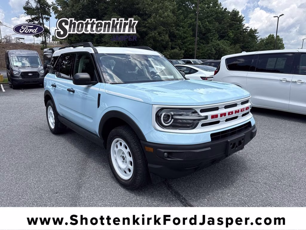 2023 Robins Egg Blue Ford Bronco Sport Heritage 4X4 SUV